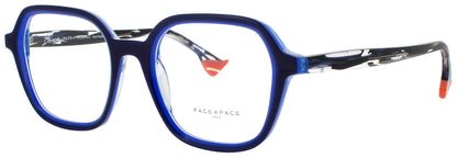 FACE A FACE BOCCA SCULPT 2 Frame BLUE MARINE FLASH 64TH Lens DEMO