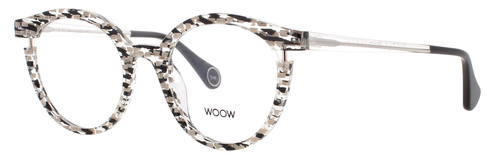 WOOW ROOF-TOP-2 Frame DISTRESSED ZEBRA Lens DEMO