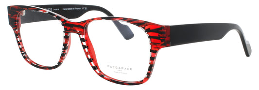 FACE A FACE JAMES 1 Frame TRANSPARENT RUBY RED Lens DEMO