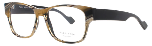 FACE A FACE JAMES 1 Frame HONEY HORN / BLACK Lens DEMO