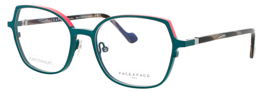 FACE A FACE ZENIT 3 Frame SATIN DARK TURQUOISE Lens DEMO
