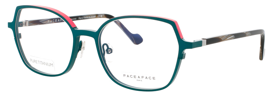 FACE A FACE ZENIT 3 Frame SATIN DARK TURQUOISE Lens DEMO
