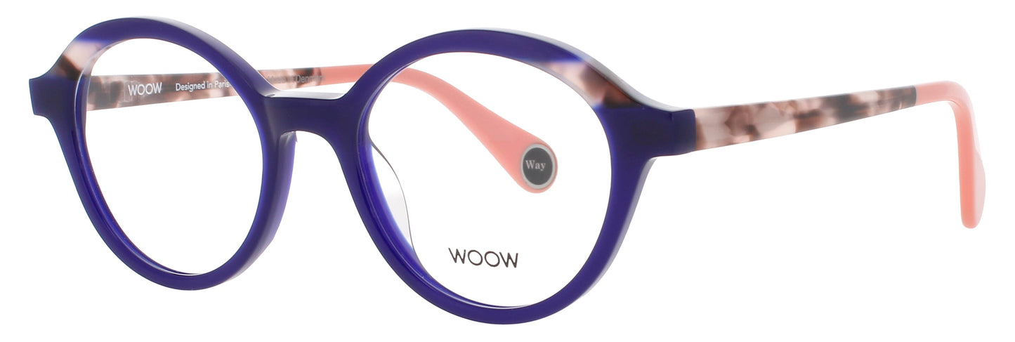 WOOW RUN-WAY-1 Frame OPAQUE MARINE BLUE Lens DEMO