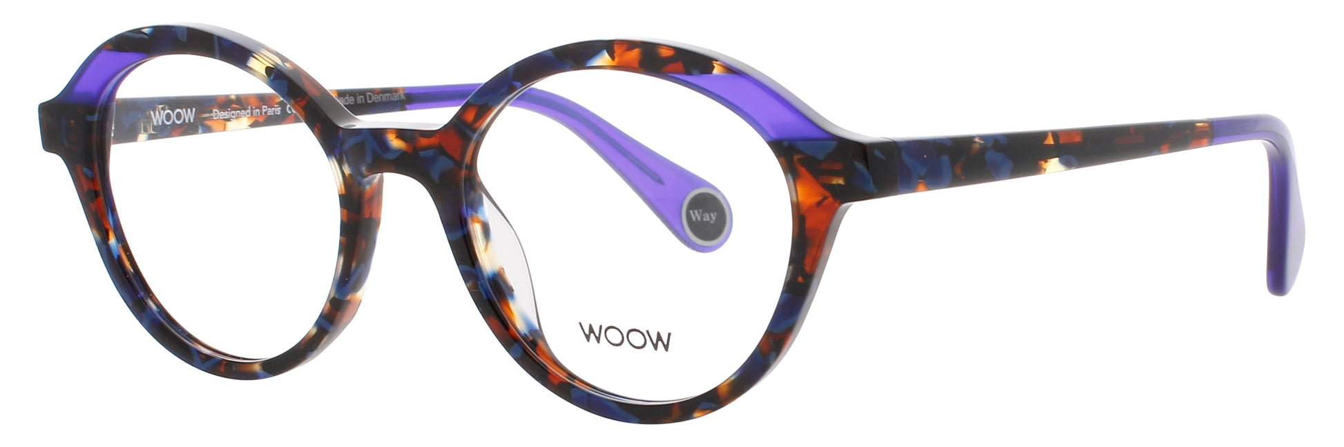 WOOW RUN-WAY-1 Frame MAUVE GRANITE TORTOISE Lens DEMO