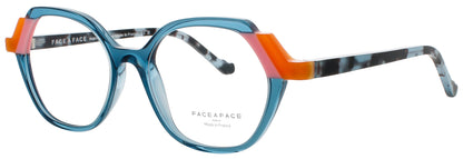 FACE A FACE MOVES 1 Frame GREY BLUE PETROL TRANSPARENT Lens DEMO