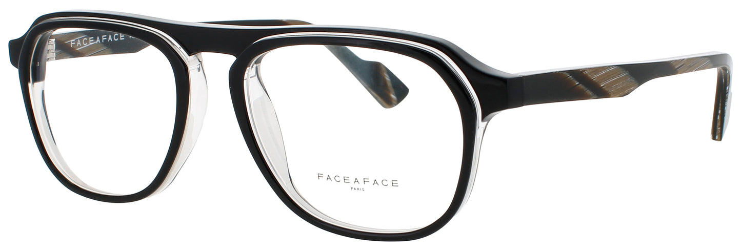 FACE A FACE CLOUD 1 Frame BLACK/CRYSTAL Lens DEMO