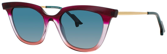 FACE A FACE BOCCA KAHLO 1 Frame VIOLET GRADIENT SUNSET Lens BLUE GRADIENT