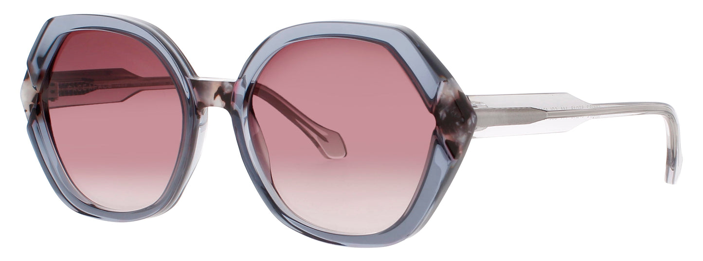 FACE A FACE GIOCO 2 Frame BLUE GREY Lens ROSE GRADIENT