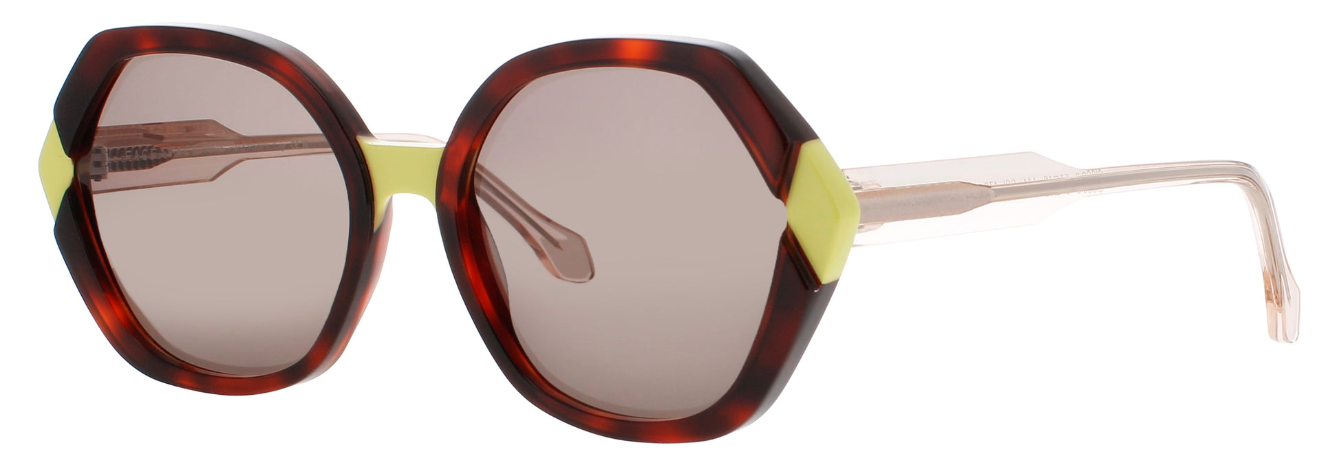 FACE A FACE GIOCO 2 Frame ORANGE TORTOISE Lens BROWN