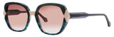 FACE A FACE GIOCO 1 Frame BLUE GREY GRANITE Lens BROWN GRADIENT