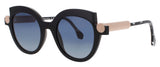FACE A FACE SOTSAS-1 Frame BLACK Lens BLUE GRADIENT