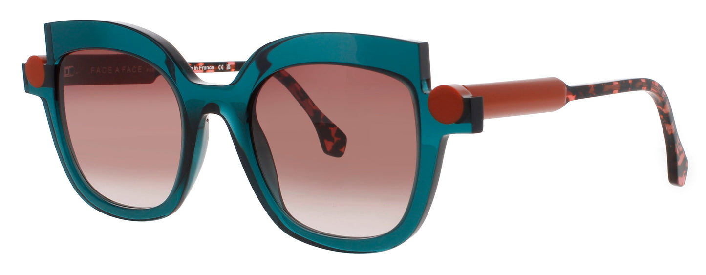 FACE A FACE SOTSAS-2 Frame DUCK BLUE Lens BROWN GRADIENT