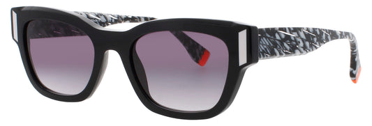FACE A FACE VERSO 1 Frame BLACK Lens BLUE GRADIENT