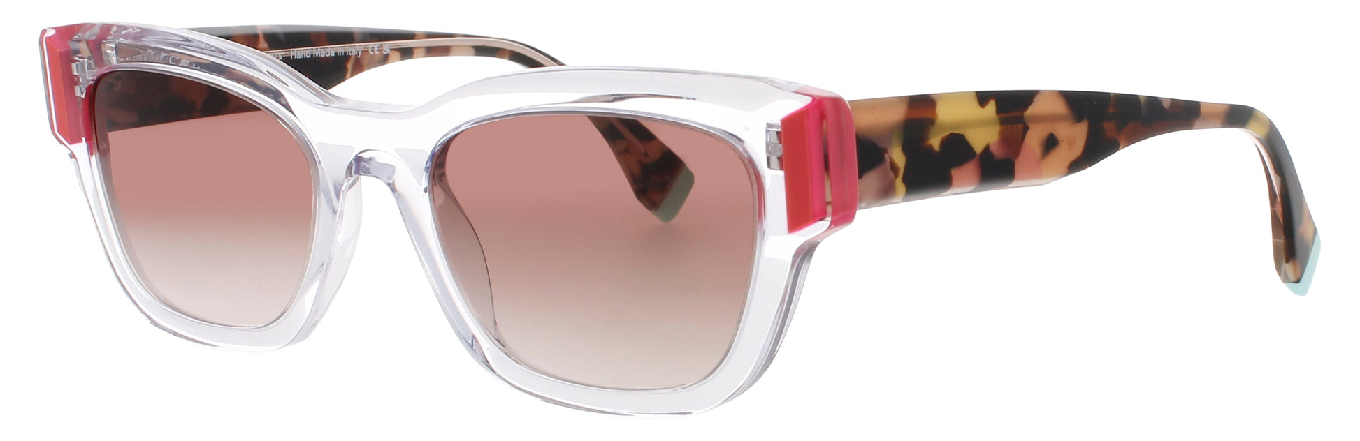 FACE A FACE VERSO 1 Frame VIOLINE CRYSTAL Lens BROWN GRADIENT