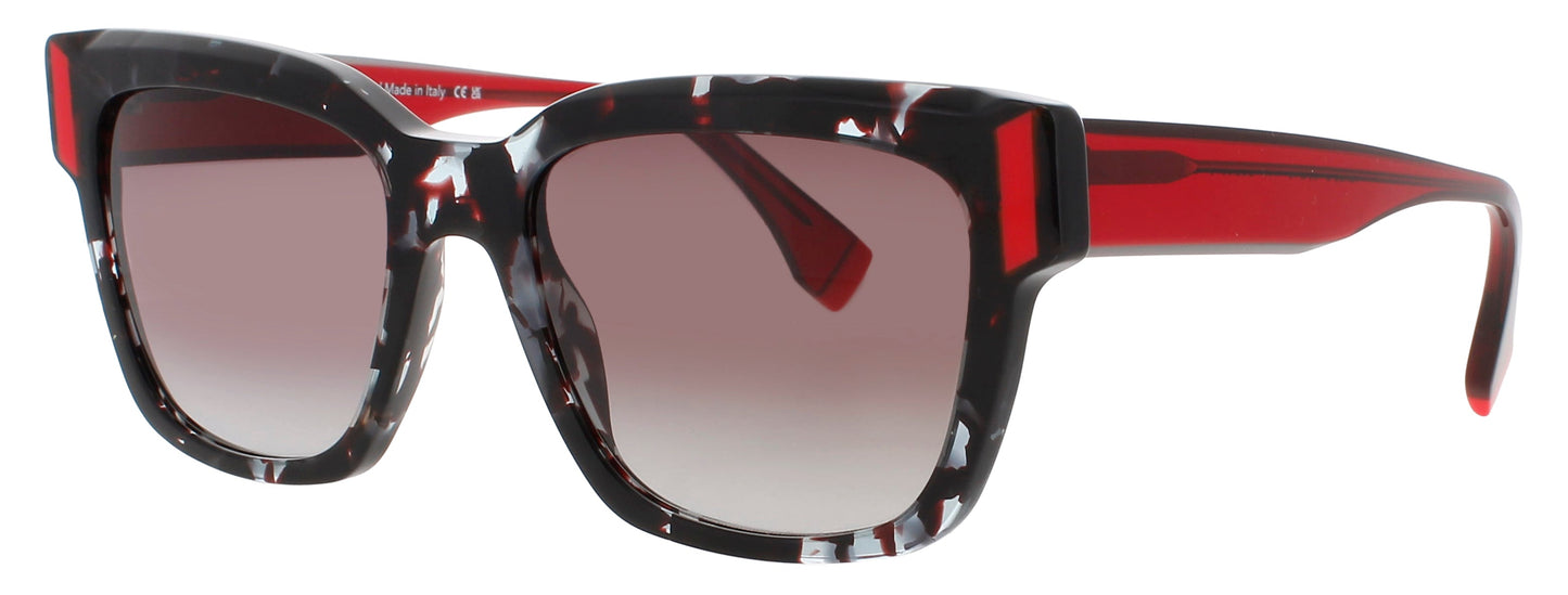 FACE A FACE VERSO 2 Frame TORTOISE ACAJOU BLUE Lens ROSE GRADIENT