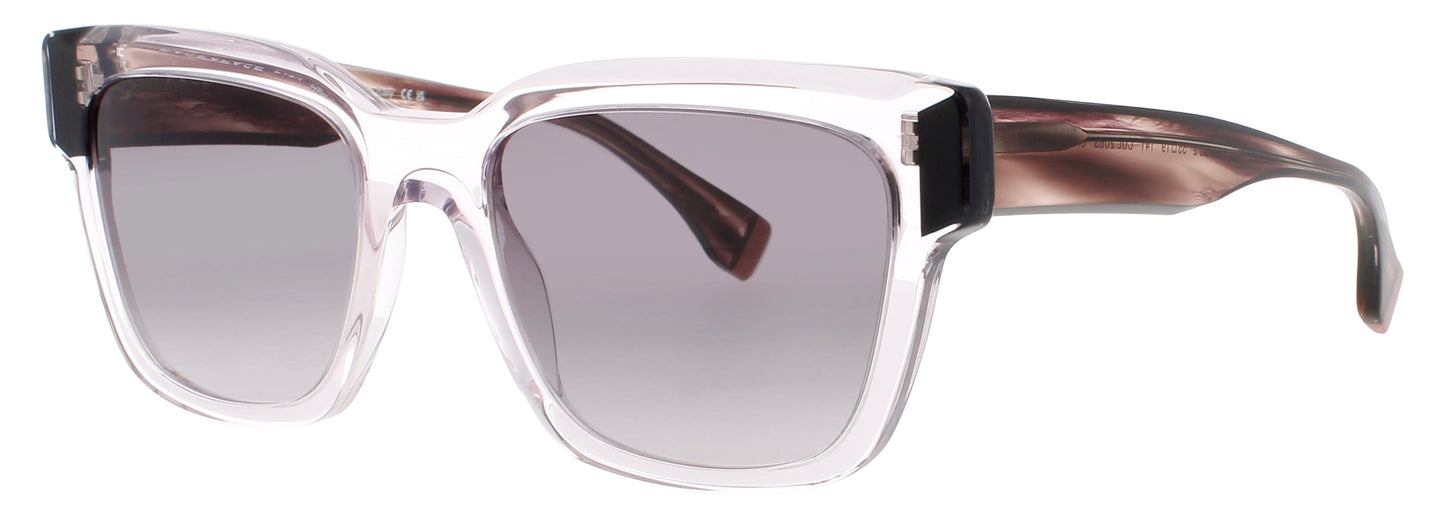 FACE A FACE VERSO 2 Frame PINK CRYSTAL Lens GREY TINT