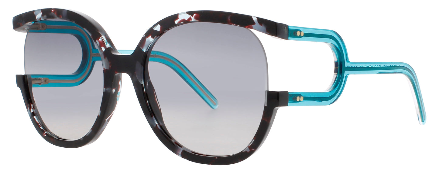 FACE A FACE AALTO 2 Frame TORTOISE ACAJOU BLUE Lens GREY GRADIENT