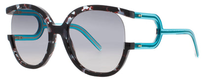 FACE A FACE AALTO 2 Frame TORTOISE ACAJOU BLUE Lens GREY GRADIENT