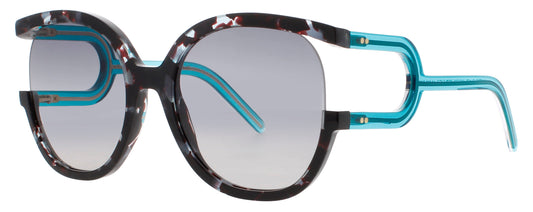 FACE A FACE AALTO 2 Frame TORTOISE ACAJOU BLUE Lens GREY GRADIENT