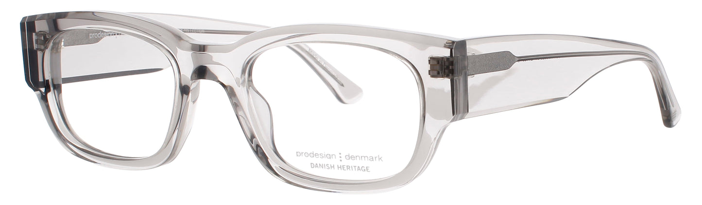 PRODESIGN CUT-1 Frame GREY TRANSPARENT Lens DEMO