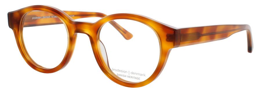 PRODESIGN CUT-3 Frame ORANGE HAVANA Lens DEMO