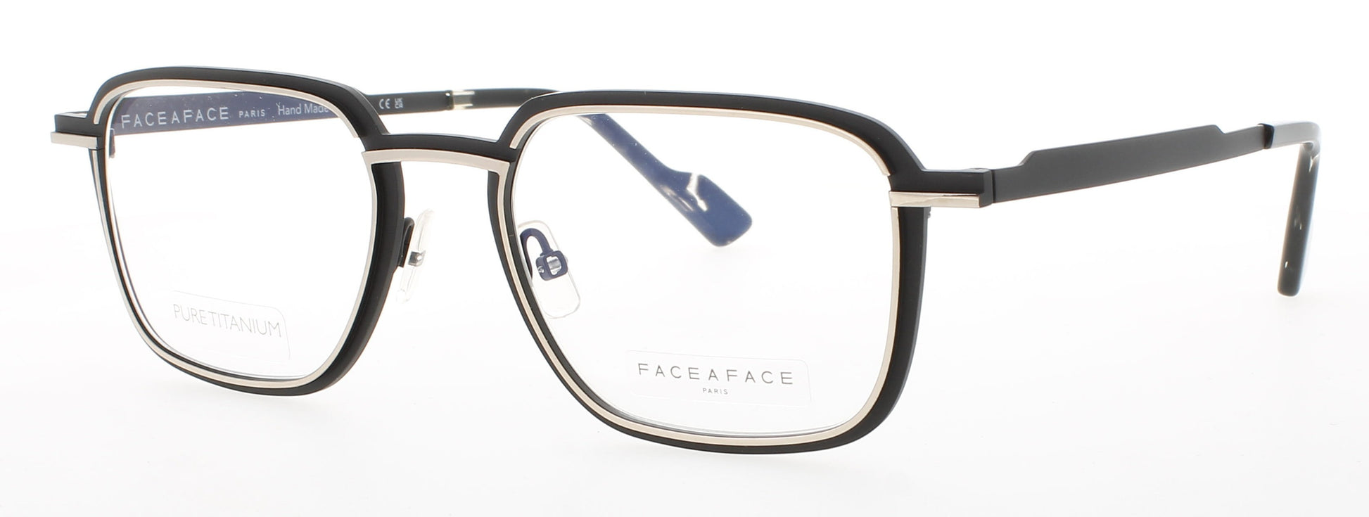 OPEN BOX EIFFEL 3 Frame BLACK /GOLD Lens DEMO
