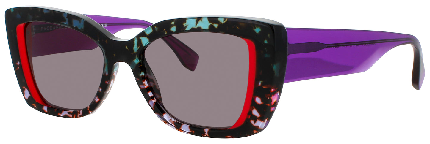 FACE A FACE ASHOKA 1 Frame TORTOISE DUO MAVE Lens GREY