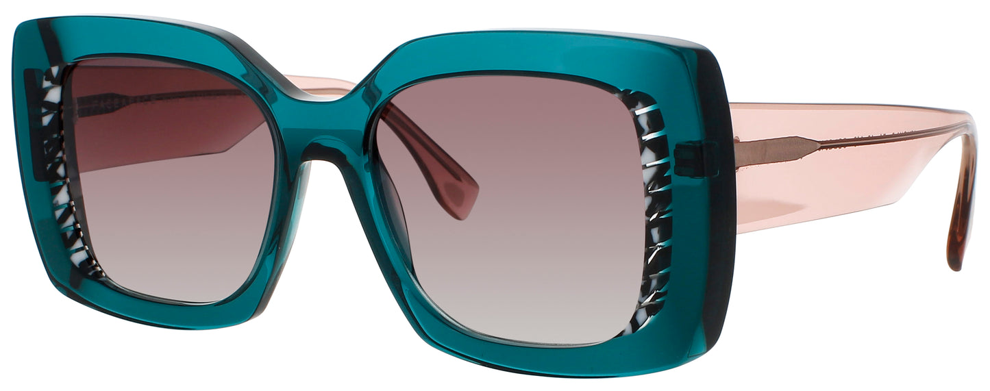 FACE A FACE ASHOKA 2 Frame DUCK BLUE Lens BROWN GRADIENT