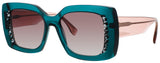 FACE A FACE ASHOKA 2 Frame DUCK BLUE Lens BROWN GRADIENT