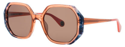 WOOW SUPER-VISION-2 Frame TRANSPARENT BROWN ORANGE Lens BROWN TINT