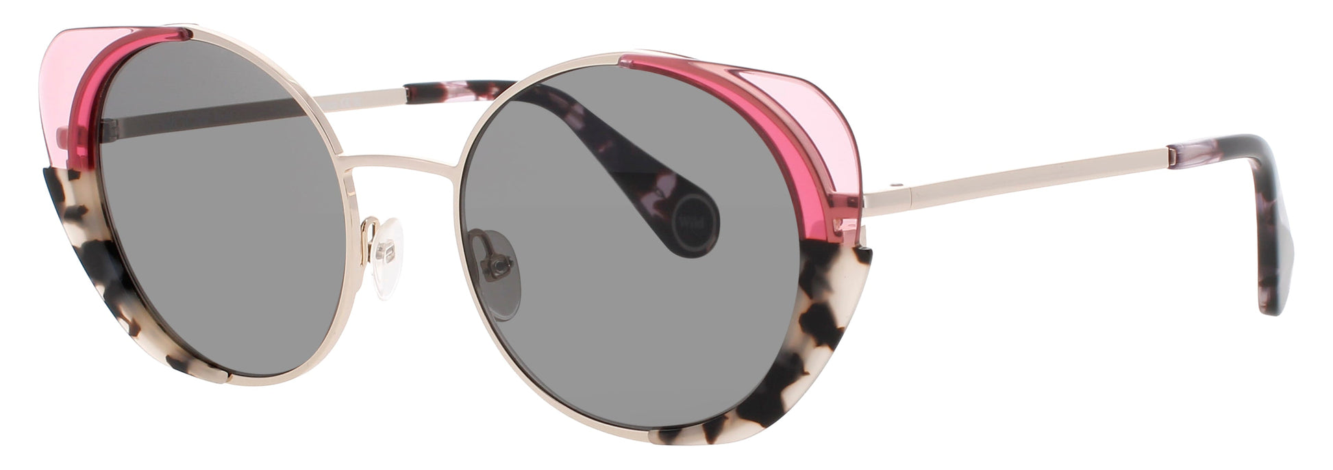 WOOW SUPER-WILD-1 Frame TRANSPARENT BLACK CURRANT Lens SMOKE