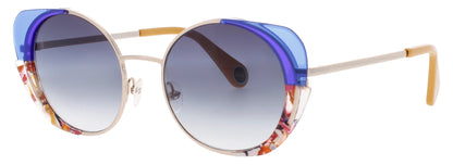 WOOW SUPER-WILD-1 Frame CLEAR KLEIN BLUE Lens BLUE GRADIENT