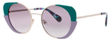 WOOW SUPER-WILD-1 Frame OPAQUE EMERALD GREEN Lens BROWN GRADIENT