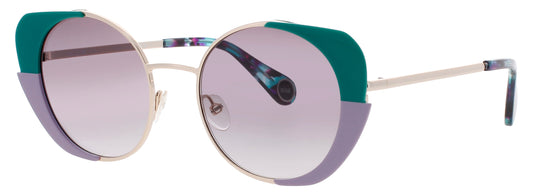 WOOW SUPER-WILD-1 Frame OPAQUE EMERALD GREEN Lens BROWN GRADIENT