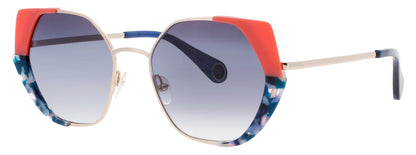 WOOW SUPER-WILD-2 Frame DARK TURQUOISE GRANITE Lens BLUE GRADIENT