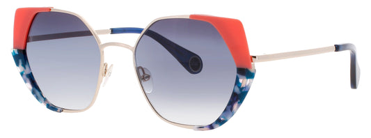 WOOW SUPER-WILD-2 Frame DARK TURQUOISE GRANITE Lens BLUE GRADIENT