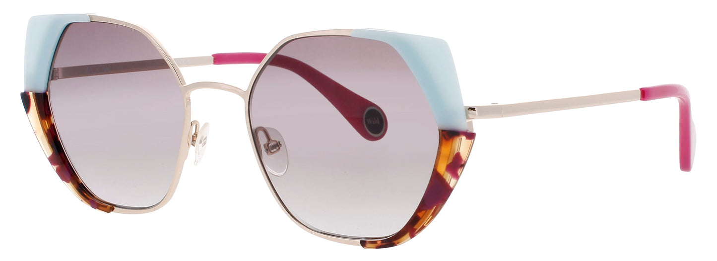 WOOW SUPER-WILD-2 Frame VIOLET TORTOISE Lens BROWN GRADIENT