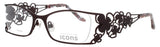 PRODESIGN IRIS-1 Frame MATTE BURGUNDY Lens DEMO