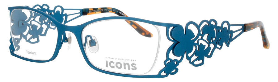 PRODESIGN IRIS-1 Frame MATTE AQUA Lens DEMO