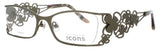 PRODESIGN IRIS-1 Frame MATTE OLIVE Lens DEMO