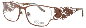 PRODESIGN IRIS-3 Frame MATTE BROWN Lens DEMO