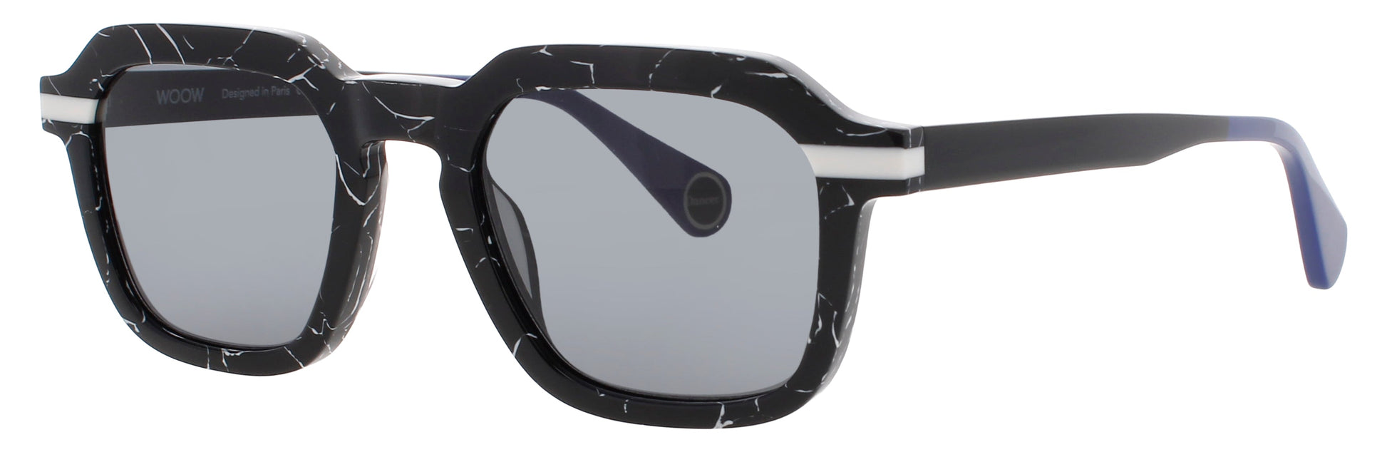 WOOW SUPER-DANCER-1 Frame BLACK MARBLE Lens SMOKE