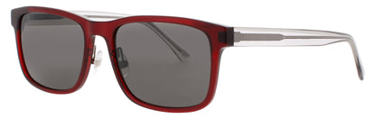 PRODESIGN FLASH-2 Frame RED TRANSPARENT Lens GREY TINT