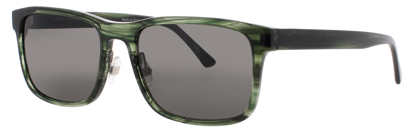 PRODESIGN FLASH-2 Frame GREEN TRANSPARENT Lens GREY TINT