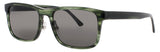 PRODESIGN FLASH-2 Frame GREEN TRANSPARENT Lens GREY TINT