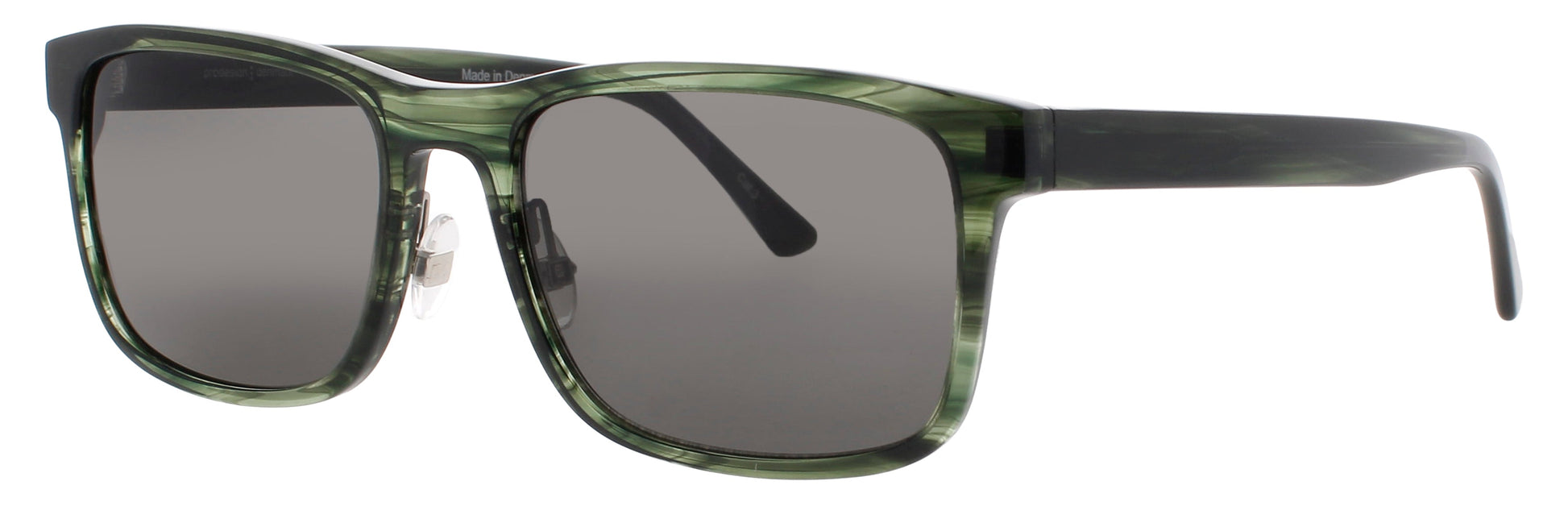 PRODESIGN FLASH-2 Frame GREEN TRANSPARENT Lens GREY TINT