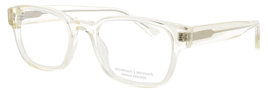 PRODESIGN CUT-5 Frame TRANSPARENT CHAMPAGNE Lens DEMO