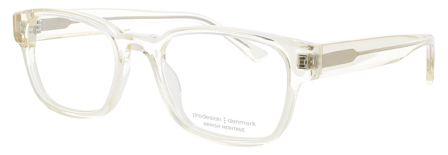 PRODESIGN CUT-5 Frame TRANSPARENT CHAMPAGNE Lens DEMO