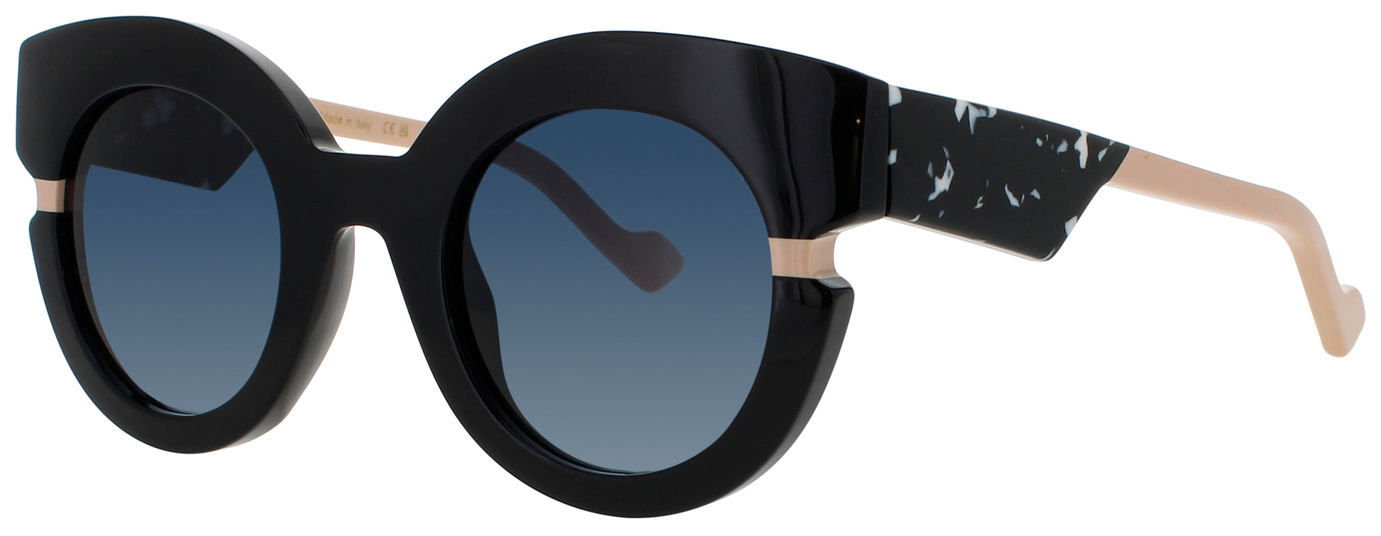 FACE A FACE KIMONO 1 Frame BLACK Lens BLUE GRADIENT