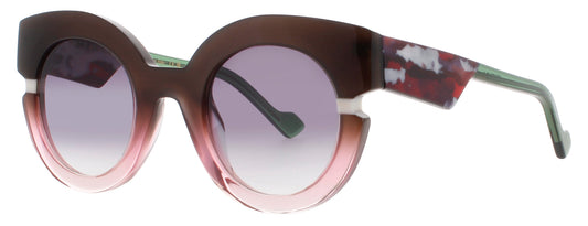 FACE A FACE KIMONO 1 Frame GRADIENT BROWN PINK AMBER Lens PURPLE GRADIENT